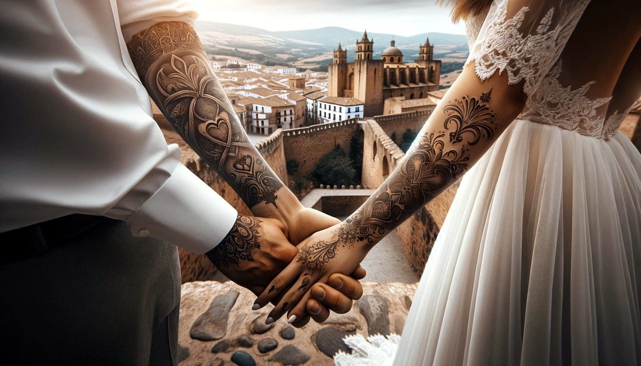 Diseños Personalizados de Tatuajes para tu Boda en Cáceres 1 tatuajes bodas Caceres